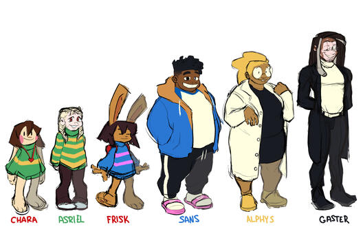 human undertale designs