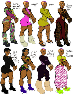 my oc coffi's outfits