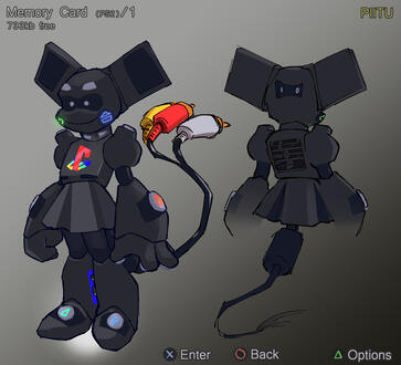 playstation 2 gijinka